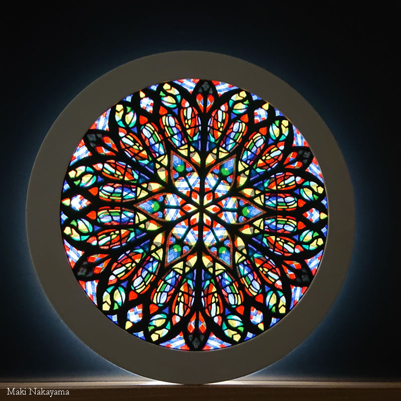 アミアン大聖堂の薔薇窓